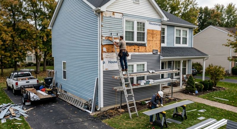 Building Siding Installation in Stamford, CT