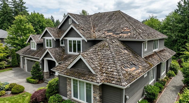 Cedar Shingles Replacement in Alexandria, VA