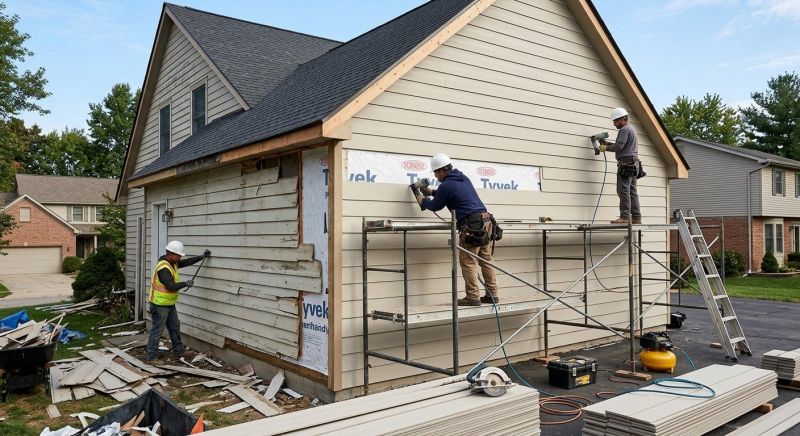 Cement Siding Replacement in Boston, MA