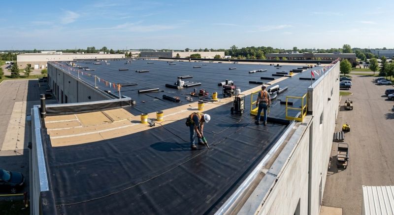 Epdm Roof Installation in Naperville, IL