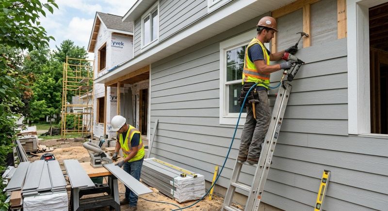 Fiberboard Siding Installation in Norwalk, CT
