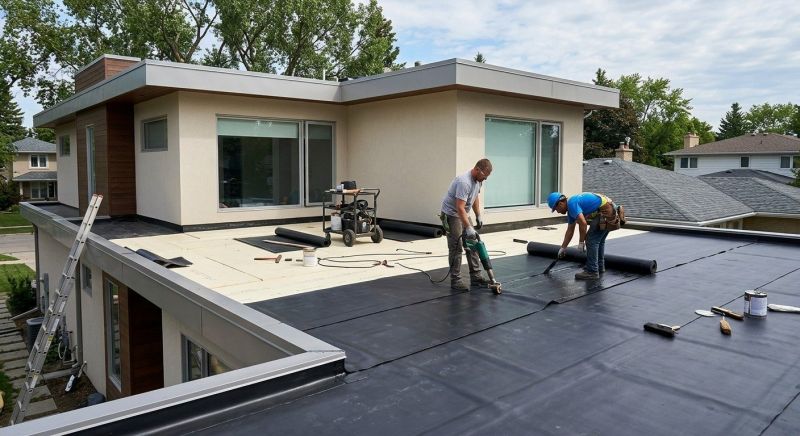 Flat Roof Installation in Naperville, IL