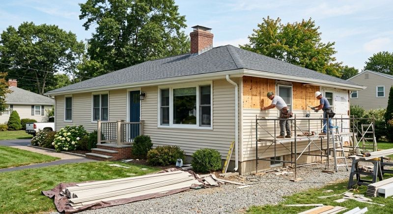House Siding Replacement in Danbury, CT