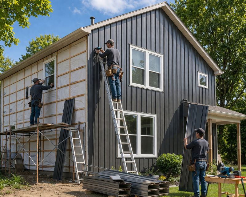 Metal Paneling Installation in Stamford, CT
