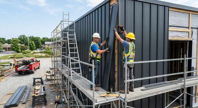 Metal Paneling Installation in Fairfield County, CT