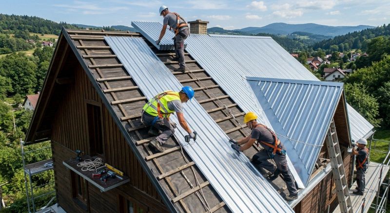 Metal Roof Installation in Fredericksburg, VA