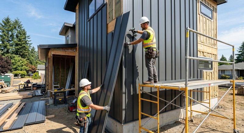 Metal Siding Installation in Boston, MA