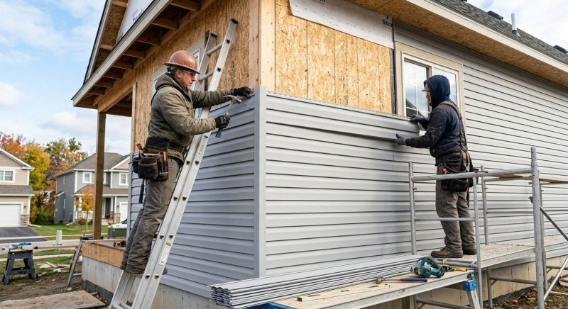 Polymer Siding Installation in Boston, MA