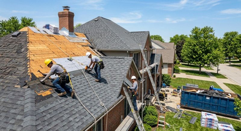 Roof Reshingling in Framingham, MA