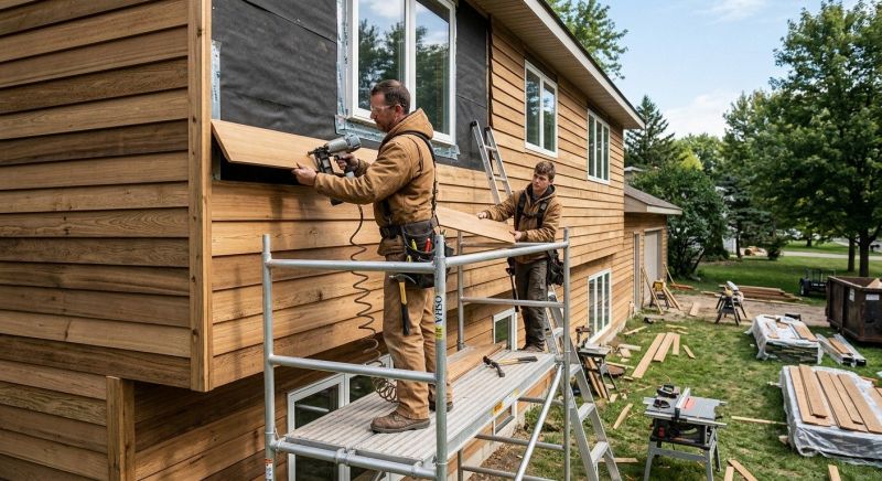 Rustic Siding Installation in Boston, MA