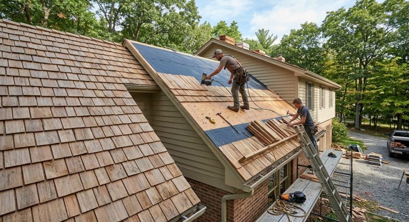 Shake Roof Replacement in Fredericksburg, VA