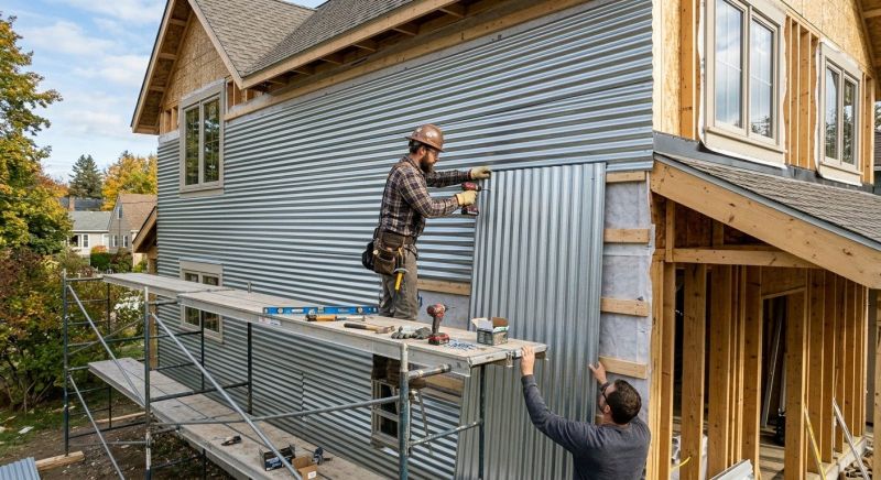 Sheet Metal Siding Replacement in Fairfield County, CT