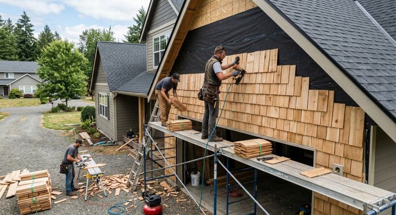 Shingle Siding Installation in Fairfield County, CT