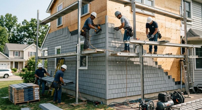 Shingle Siding Installation in Norwalk, CT