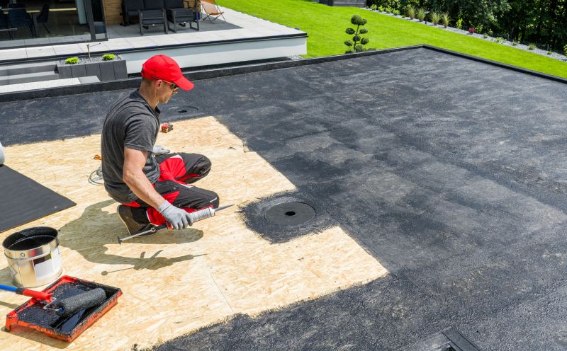 Single Ply Roof Installation in Fredericksburg, VA
