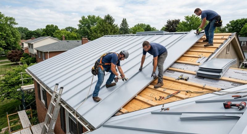Tin Roof Installation in Fredericksburg, VA