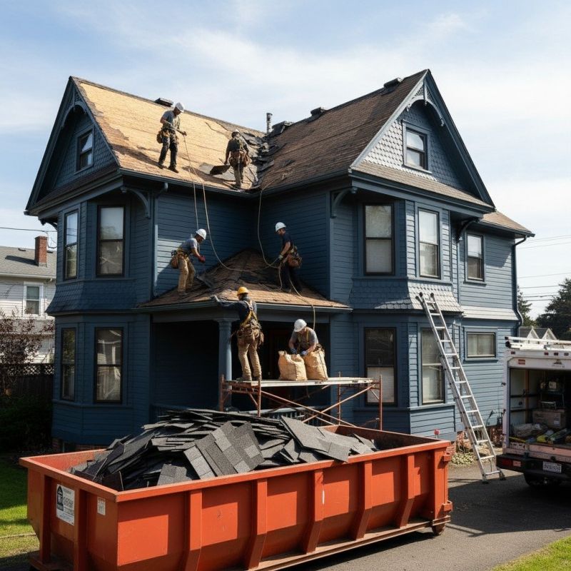 Shingle Roof Replacement in Worcester, MA