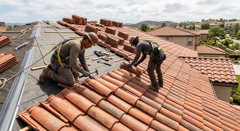 Tile Roof Installation in Fredericksburg, VA